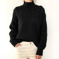 Damen Strickpullover elegant warm weich geschnitten – Callie